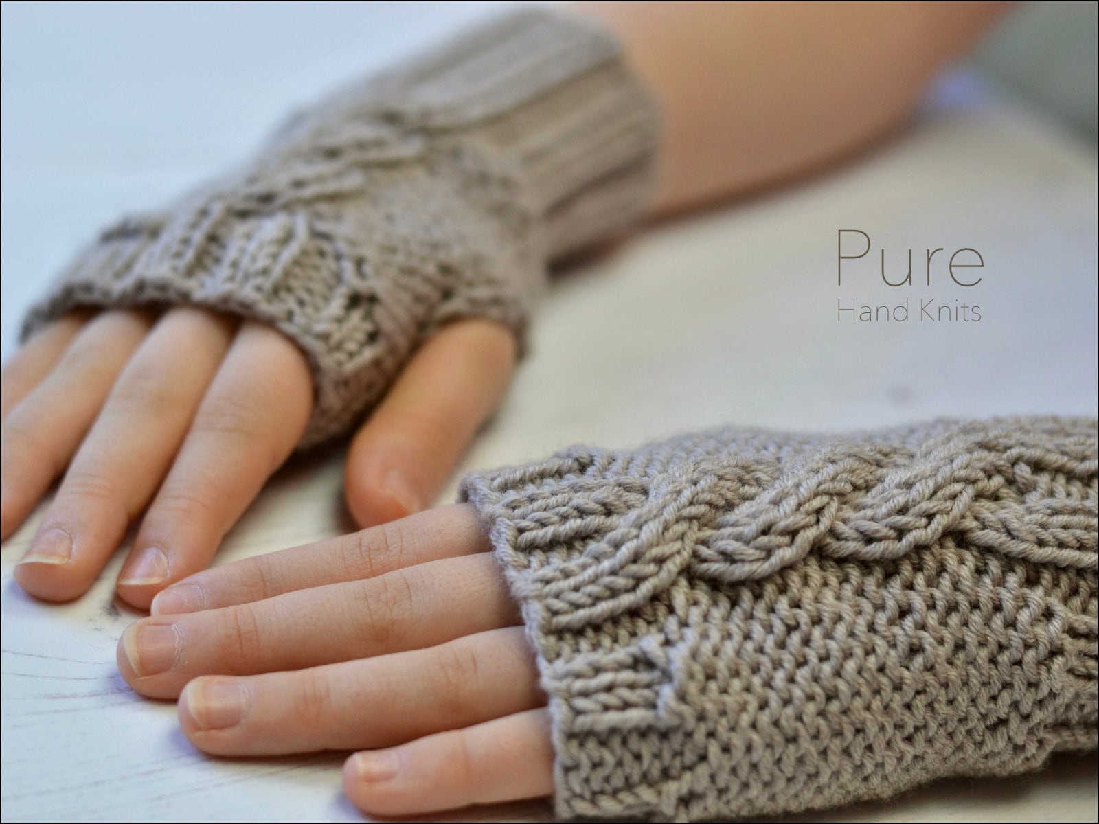 KNITTING PATTERN Oscar Fingerless Mitts - Etsy