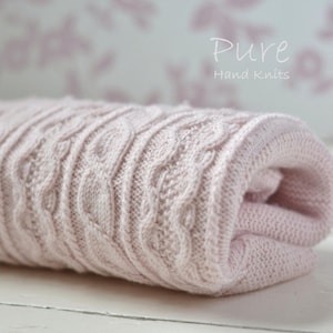 Baby blanket knitting pattern &#39;Ellis&#39;