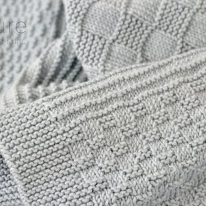 Simple Blanket KNITTING PATTERN Charlbury Blanket
