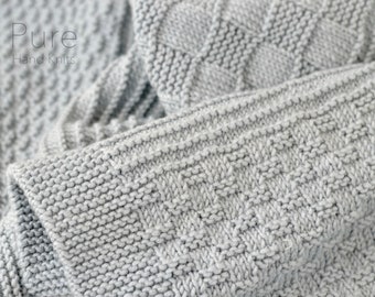 Simple Blanket KNITTING PATTERN Charlbury Blanket