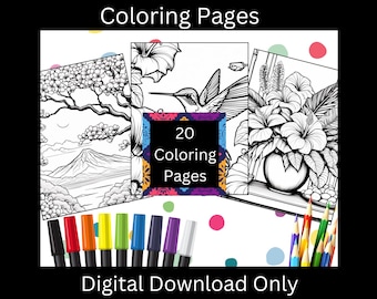 Floral Coloring Pages