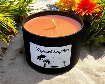 Tropical Eruption 8oz Candle