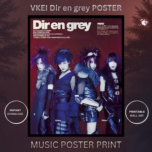 Dir En Grey Poster - Etsy