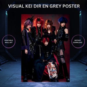 Dir En Grey Poster - Etsy