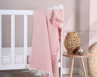Muslin Baby Swaddle Blanket: Soft Breathable Cotton, OEKO-TEX 100, Organic Cotton.