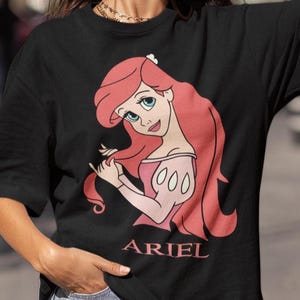 Princess Ariel T Shirt-the little mermaid shirt,disney ariel shirt,disney princess shirt,little mermaid ariel,the little mermaid sweatshirt
