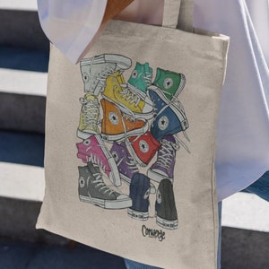 Vintage Converse Bag - Etsy