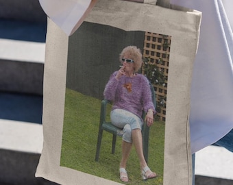 Kath Day Knight Graphic Tote Bag: Kath & Kim Tv Show Fan Gift