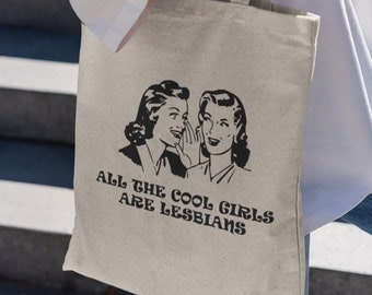 Girls Pride Cotton Tote Bag