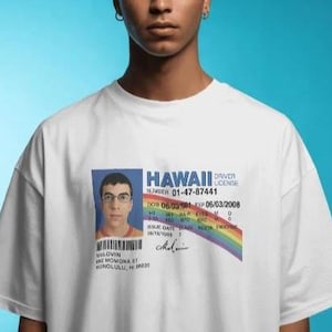 Comfort Colors Mclovin Id Tshirt - Superbad Movie Shirt