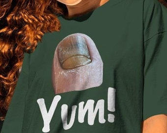 Lustiges Yum Toe Graphic Tee - Dank Meme Shirt