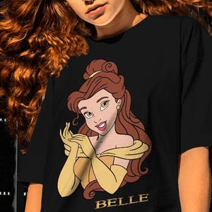 Princess Belle Shirt-belle t shirt,disney belle shirt,disney princess shirt,beauty and the beast sweatshirt,beauty and the beast hoodie
