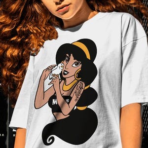 Punk Jasmine Shirt-punk princess shirt,disney princess shirt,princess jasmine shirt,princess jasmine sweatshirt,princess jasmine hoodie