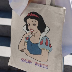 Princess Snow White Tote Bag-disney tote bag,disney princess tote bag,disney snow white tote bag,disneyland tote bag,snow white tote bag