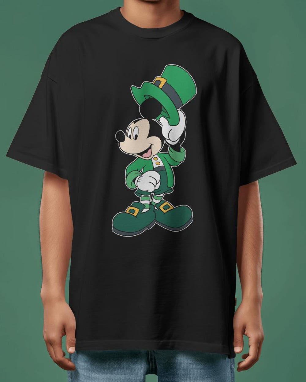 Snorider Design St Patrick'S Day Shirt-Disney Shirt,Mickey Mouse Shirt,Mickey St Patrick Day,St Paddy'S Day Sweatshirt,Saint Patricks Day Shirt,Irish Day