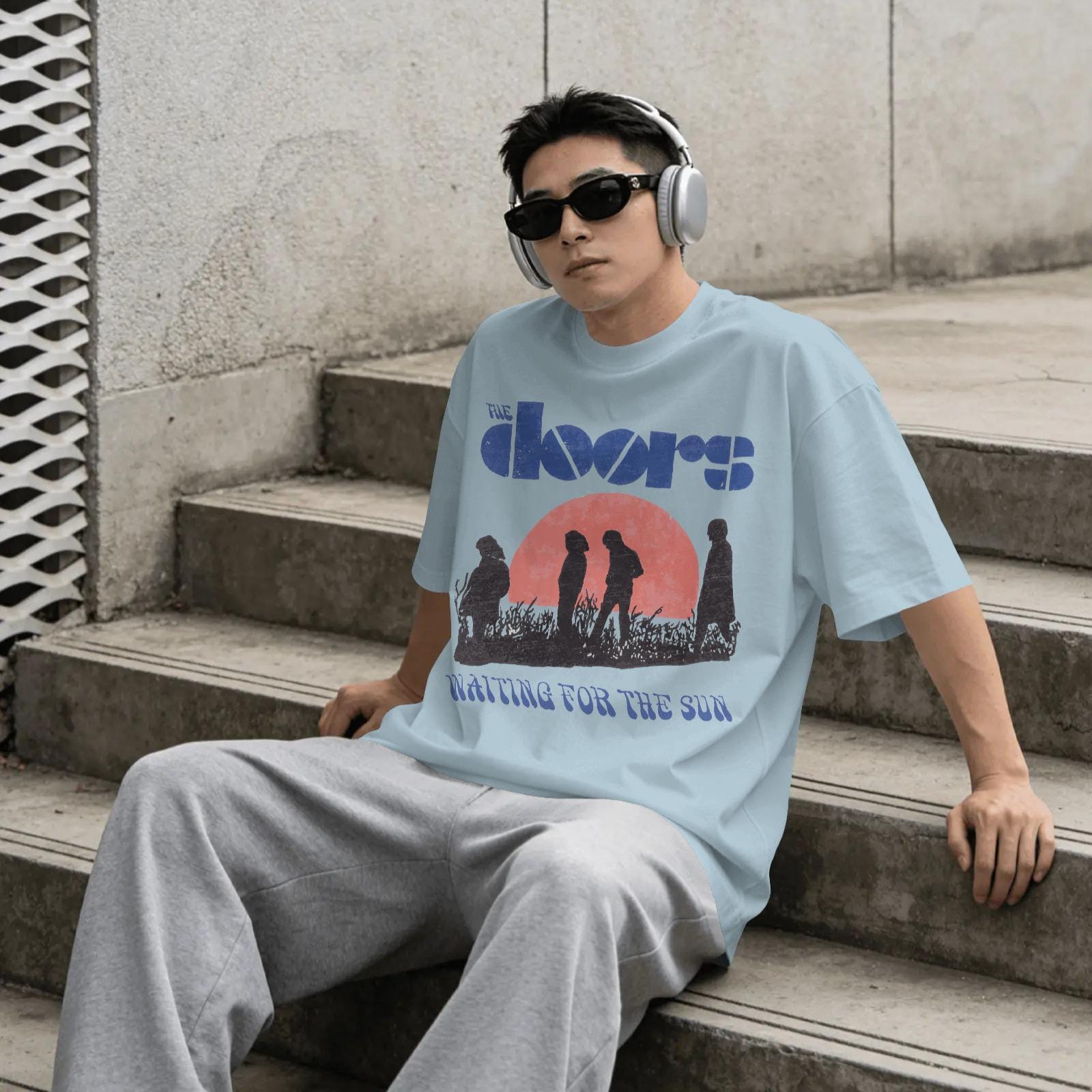 Comfort Colors the Doors T-shirt: Vintage Rock Band Tee - Etsy