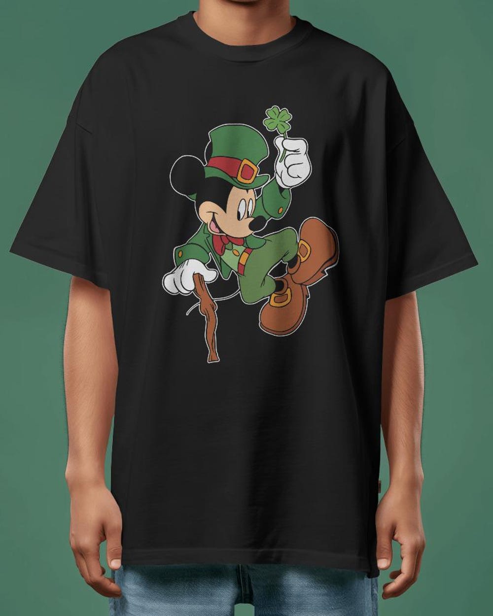 Snorider Design St Patrick'S Day Shirt-Disney Shirt,Mickey Mouse Shirt,Mickey St Patrick Day,St Paddy'S Day Sweatshirt,Saint Patricks Day Shirt,Irish Day