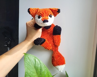 Crochet Fox Snuggler Pattern | Amigurumi Fox | PDF Download