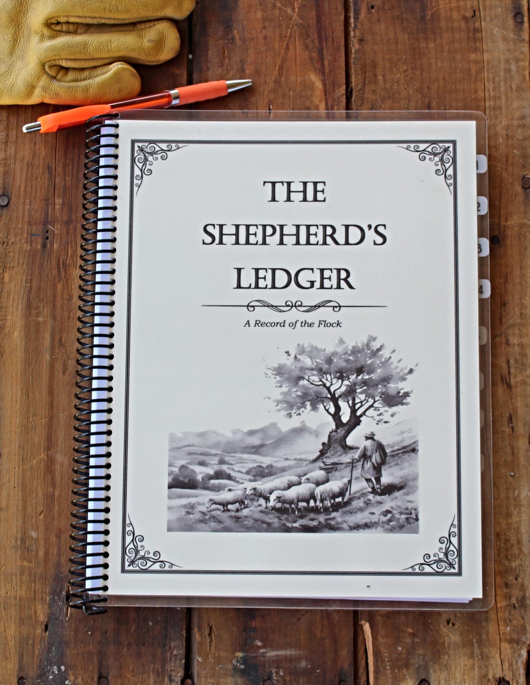 The Shepherd's Ledger: A Complete Record of the Sheep Flock, Physical ...
