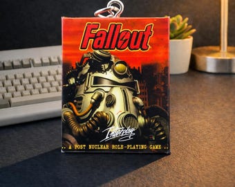 Fallout Big Box Keychain | Mini BigBox | Retro Gaming Gift | Nerd & Geek Accessory