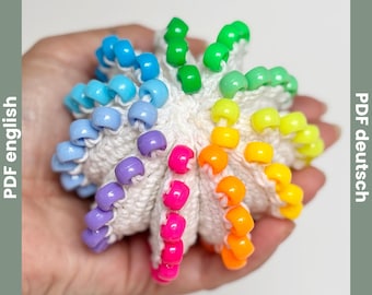 Beaded Crochet Fidget Stress Ball Pattern PDF, Crochet Fidget Pattern, Easy to Crochet Fidget Toy  Ball, Cute DIY Crochet Gift