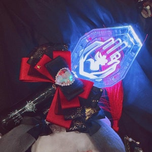 Bow for all Lightstick, Light Stick Ribbon Bow, Handmade Ribbon Bow, Light Stick Accessory, Concert Accessory, Bow for all Lightstick K-pop