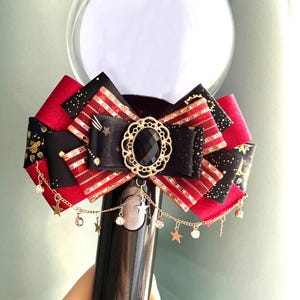 Handmade Ribbon Bow, Light Stick Ribbon Bow, Light Stick Accessory, Bow for all lightstick, Concert Accessory, Bow for all lightstick K-pop