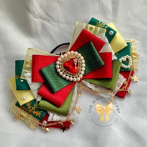 Light Stick Ribbon Bow, Handmade Ribbon Bow, Light Stick Accessory, Bow for all lightstick, Concert Accessory