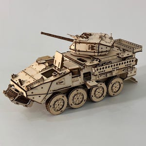 Pilniki do modeli wojskowych wycinane laserowo | Zestaw do samodzielnego montażu M1296 (do pobrania w wersji cyfrowej)