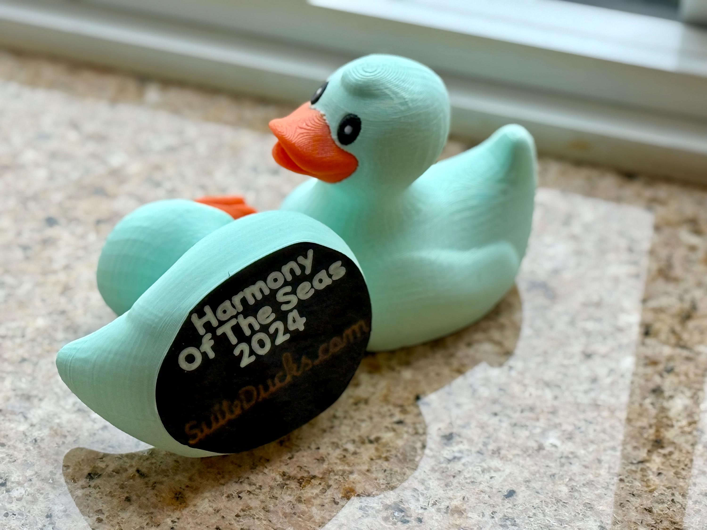 Cruise Ducks - Customizable 3D Printed Ducks – Set of 12 for Cruise Ship Hiding or Jeep Dashboards + Free Surprise Gift!