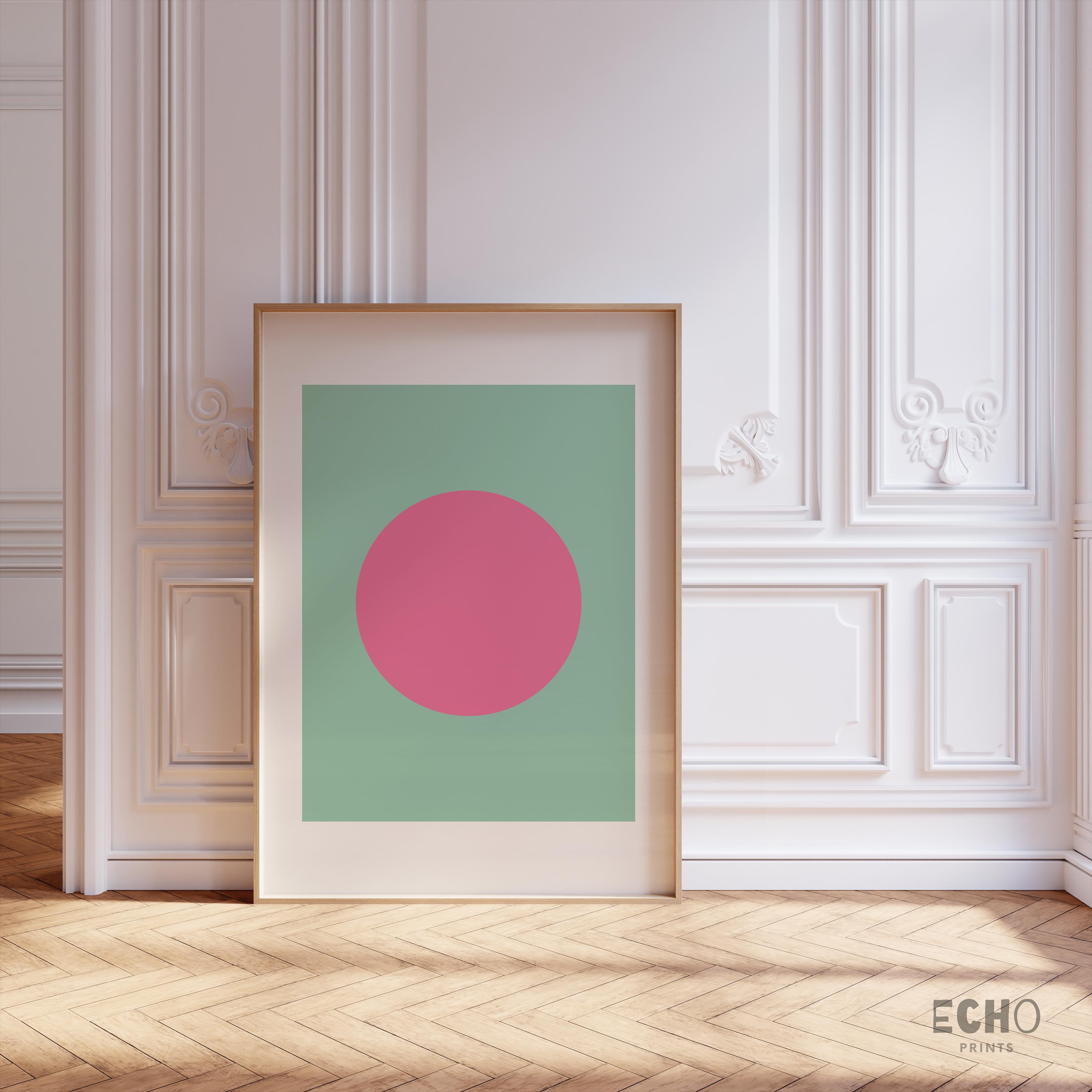 Minimalist Geometric Wall Art Abstract Circle Print Modern Pink And minimalist-geometric-wall-art-abstract-circle-print-modern-pink-and