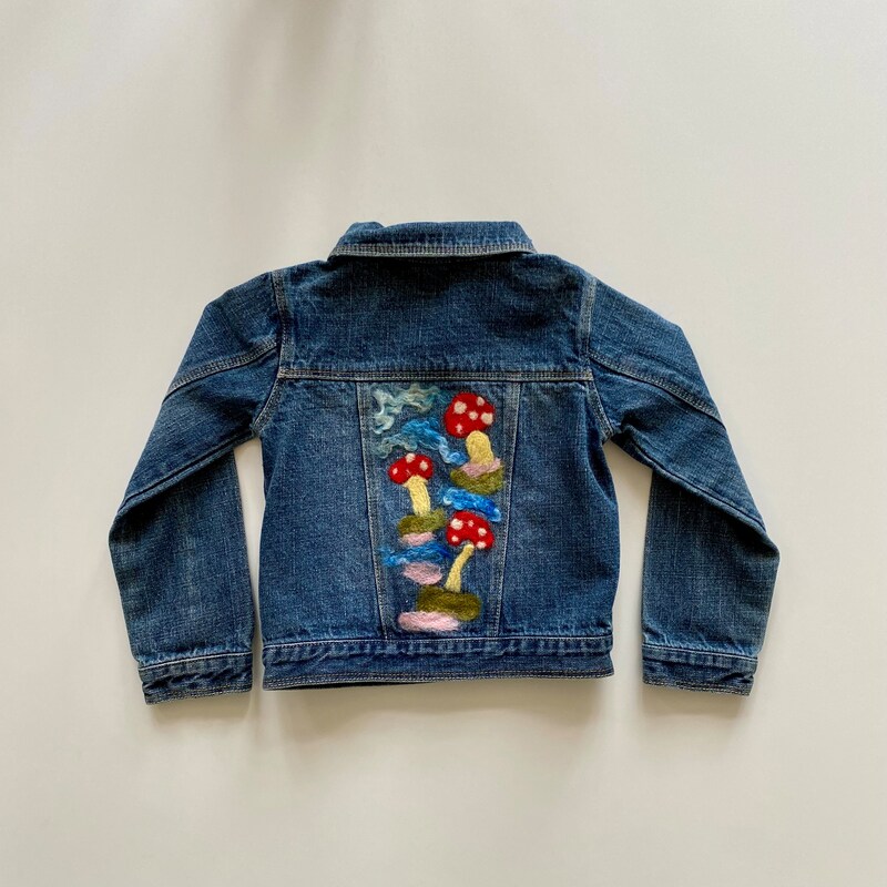 CLOTILDE jacket - MUSHROOMS