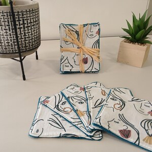 Wipes, makeup remover pads. Terry cloths. Washable