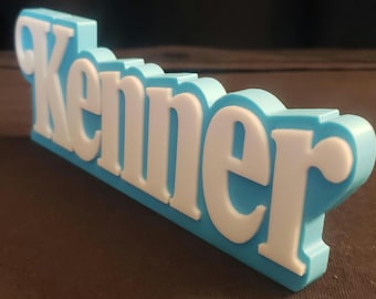 M.A.S.K. LOGO display Kenner  Decorative Self standing MASK
