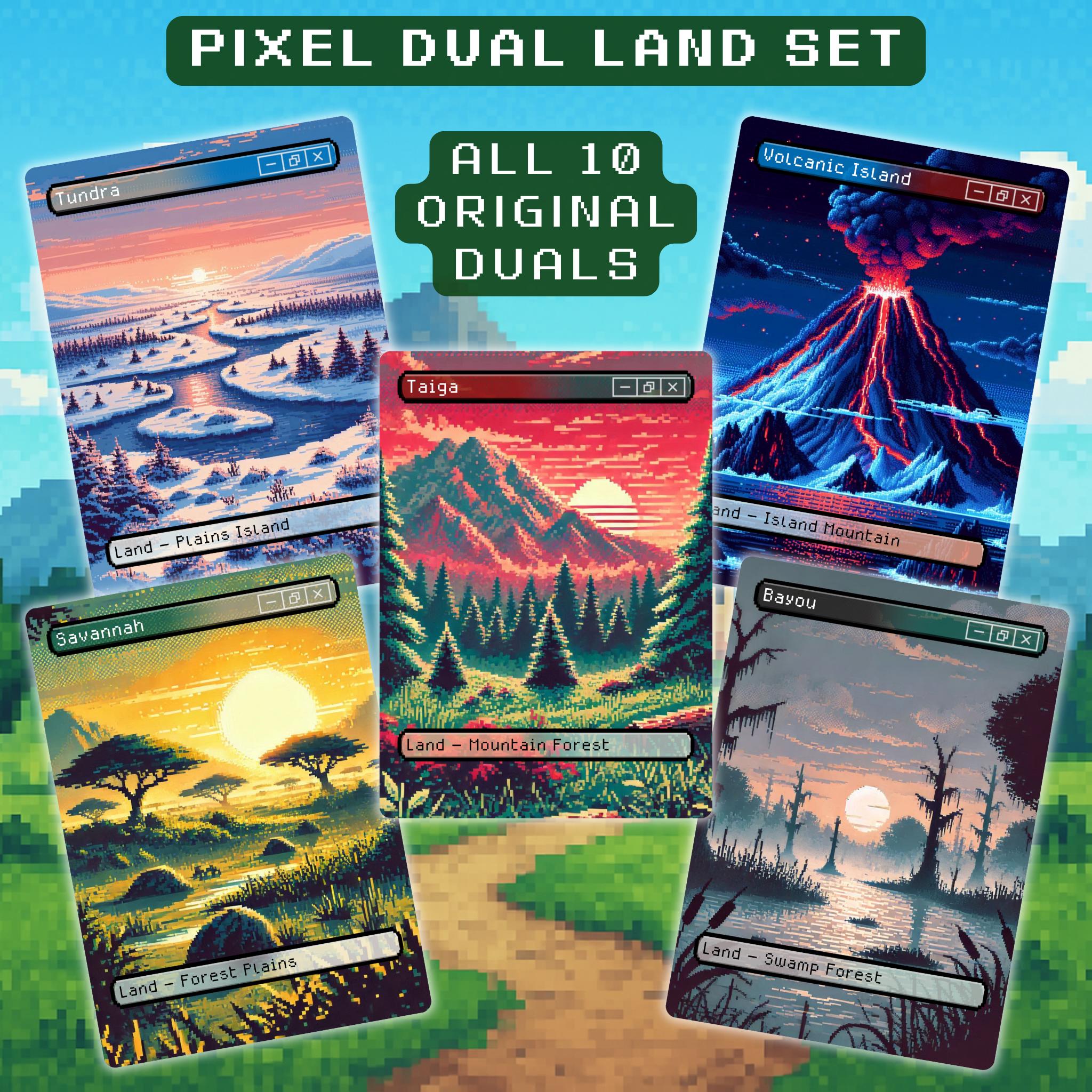 MTG PixelLands_v02.jpg1箱 Amazon.com: Magic: The Gathering