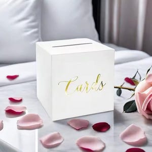 Geschenkdoos bruiloftsreceptie