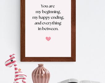 Quote Prints, Posters, Printable Quote, Quote Wall Art, Sayings, Poster, Child, Girl, Inspiration, Template, Wall Art, Download, Pink