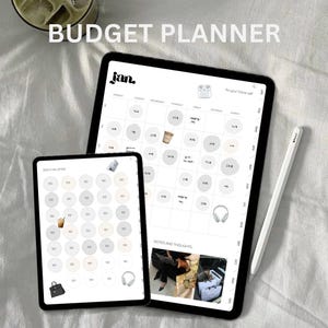 Planner di budget minimalista, Money Tracker (Planner con collegamento ipertestuale)