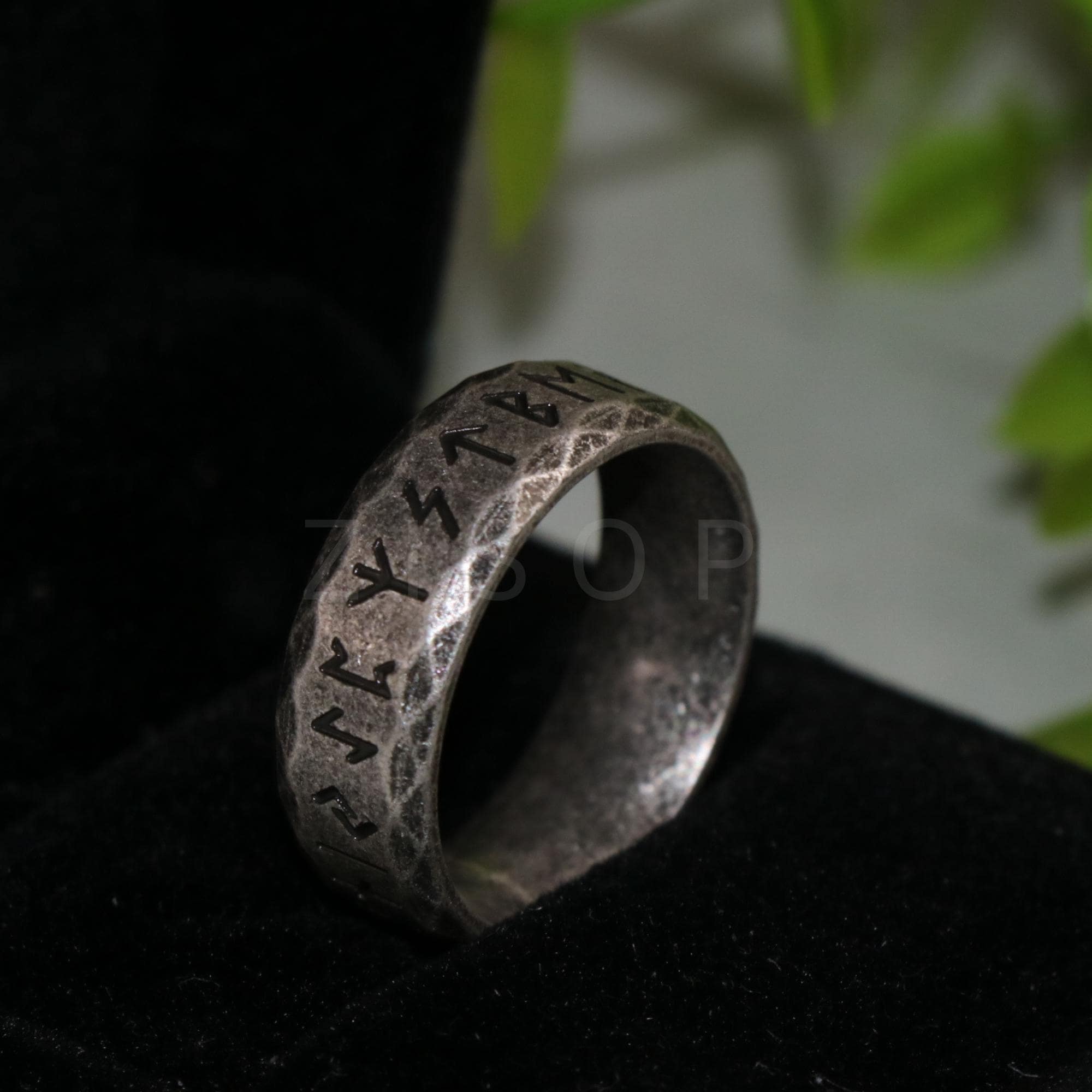 【LOOT】Viking Ring ヴァイキング指輪 925/ 18K＋天然石 LOOT】Viking Ring ヴァイキング指輪 925/ 18K＋天然石