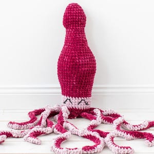 Crochet Pattern Realistic Octopus, Amigurumi Pattern Octopus, Stuffed Octopus Tutorial-Amigurumi Octopus, Octopus Elli, No-Sew, Toy Octopus