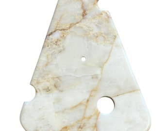 Marmeren kaasplank, modern stenen dienblad, luxe vleeswarenschaal