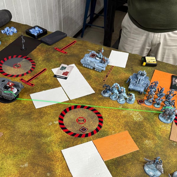 Line of Sight Gaming Laser Pointer for Wargames: Warhammer 40K, Warhammer Age of Sigmar, Star Wars, Pathfinder