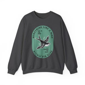 Grateful Dead Inspired Bird Song-sweater met ronde hals, uniseks comfortabele kleding afbeelding 8