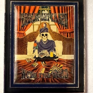 Grateful Dead Dead Artist Society Pin, Collectors Pin, Hat Pin, Lapel Pin, Hippie Pin