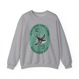 Grateful Dead Inspired Bird Song-sweater met ronde hals, uniseks comfortabele kleding afbeelding 5