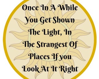 Grateful Dead Scarlet Begonias Lyrics Vinyl Sticker