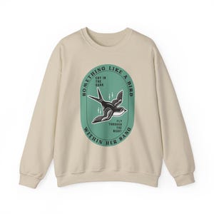 Grateful Dead Inspired Bird Song-sweater met ronde hals, uniseks comfortabele kleding afbeelding 4