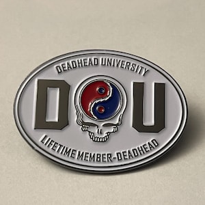 Grateful Dead Deadhead University Collectors Pin, Lapel Pin, Hat Pin, Lapel Pin, Shakedown Street, Hippie Pin