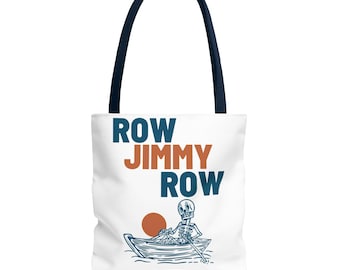 Bolsa de tela reutilizable de Grateful Dead, ideal para festivales hippies.