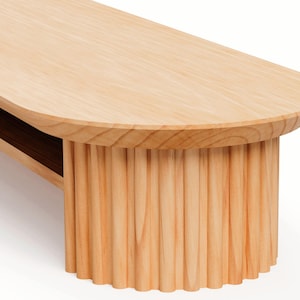 Large Maple Monitor Stand - Ergonomic Desk Riser, Home Office - Etsy